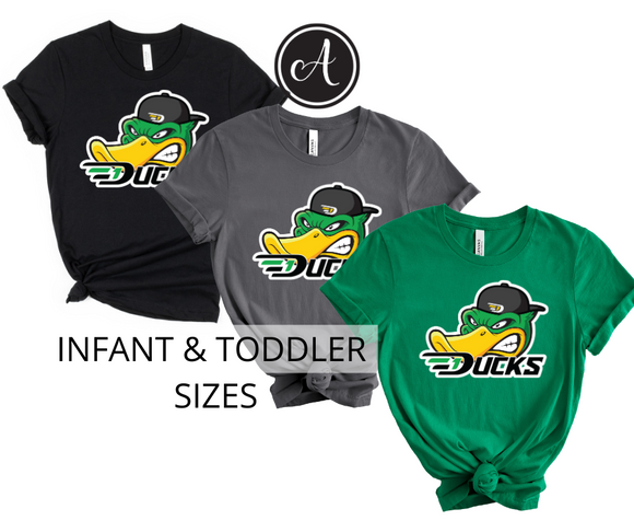 D1 Duck Face- Bella + Canvas Cotton Infant/Toddler - Tshirt